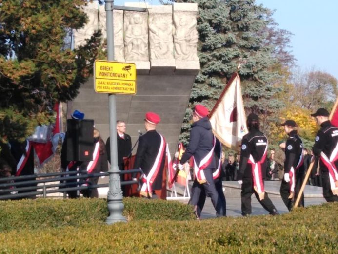Święto niepodległości, Zespół Szkół Politechnicznych w Głogowie