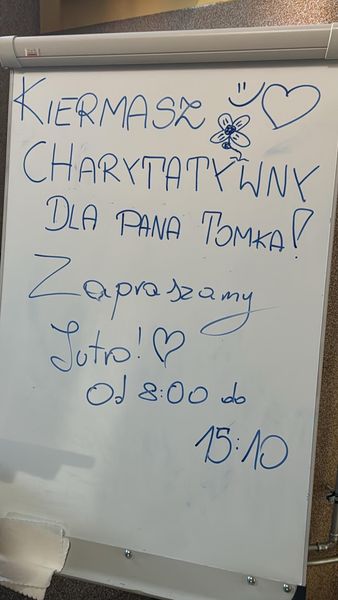 Kiermasz charytatywny &#8220;Dla Pana Tomka&#8221;￼, Zespół Szkół Politechnicznych w Głogowie