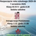 Rozpoczęcie roku szkolnego 2025/2026, Zespół Szkół Politechnicznych w Głogowie
