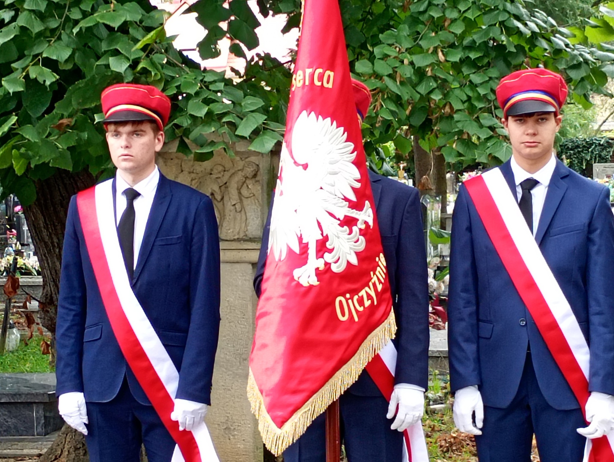 86. rocznica napaści ZSRR na Polskę – hołd zesłańcom, Zespół Szkół Politechnicznych w Głogowie