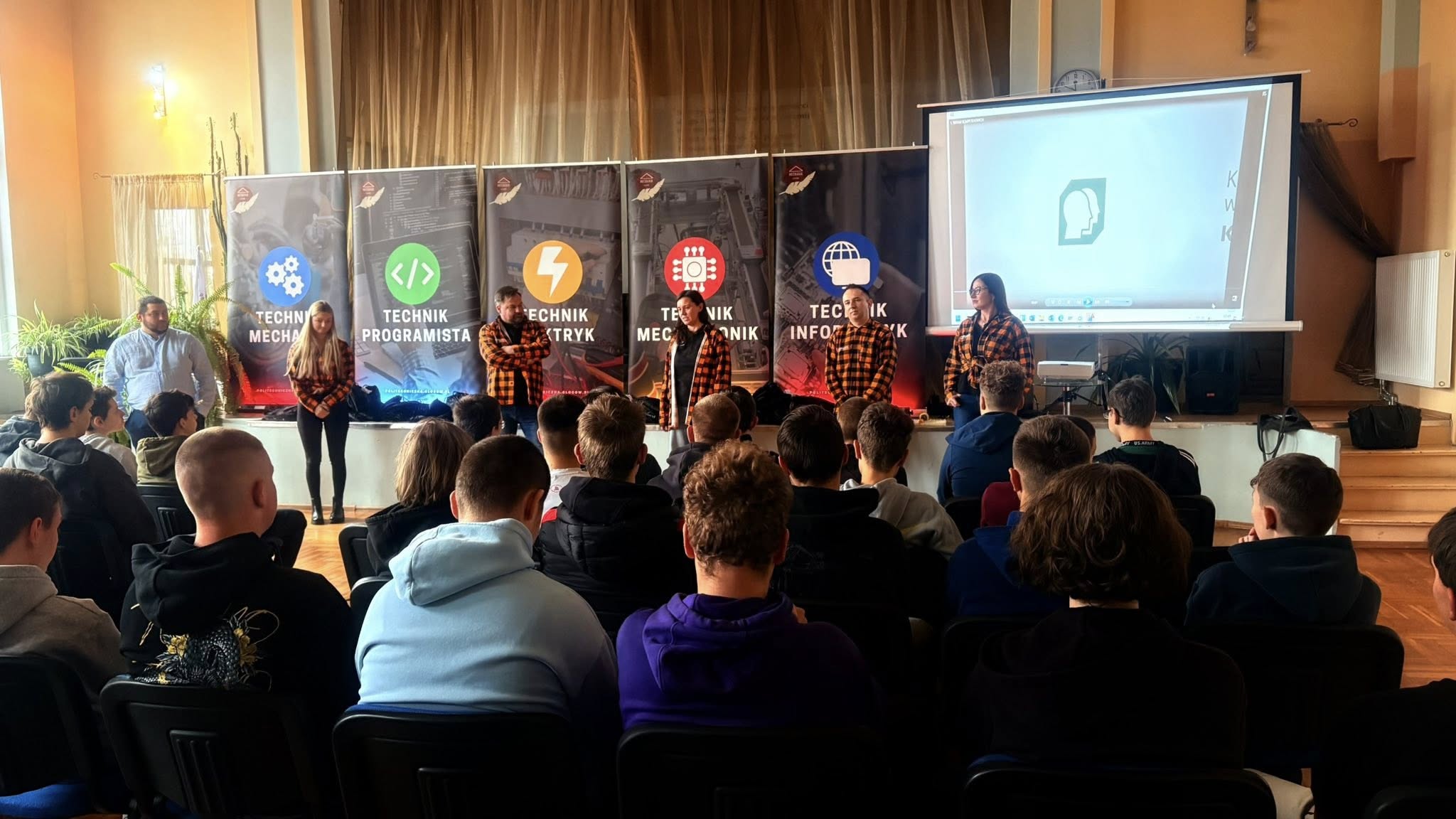 KGHM w szkole: Klasy patronackie spotykają się z branżą!, Zespół Szkół Politechnicznych w Głogowie