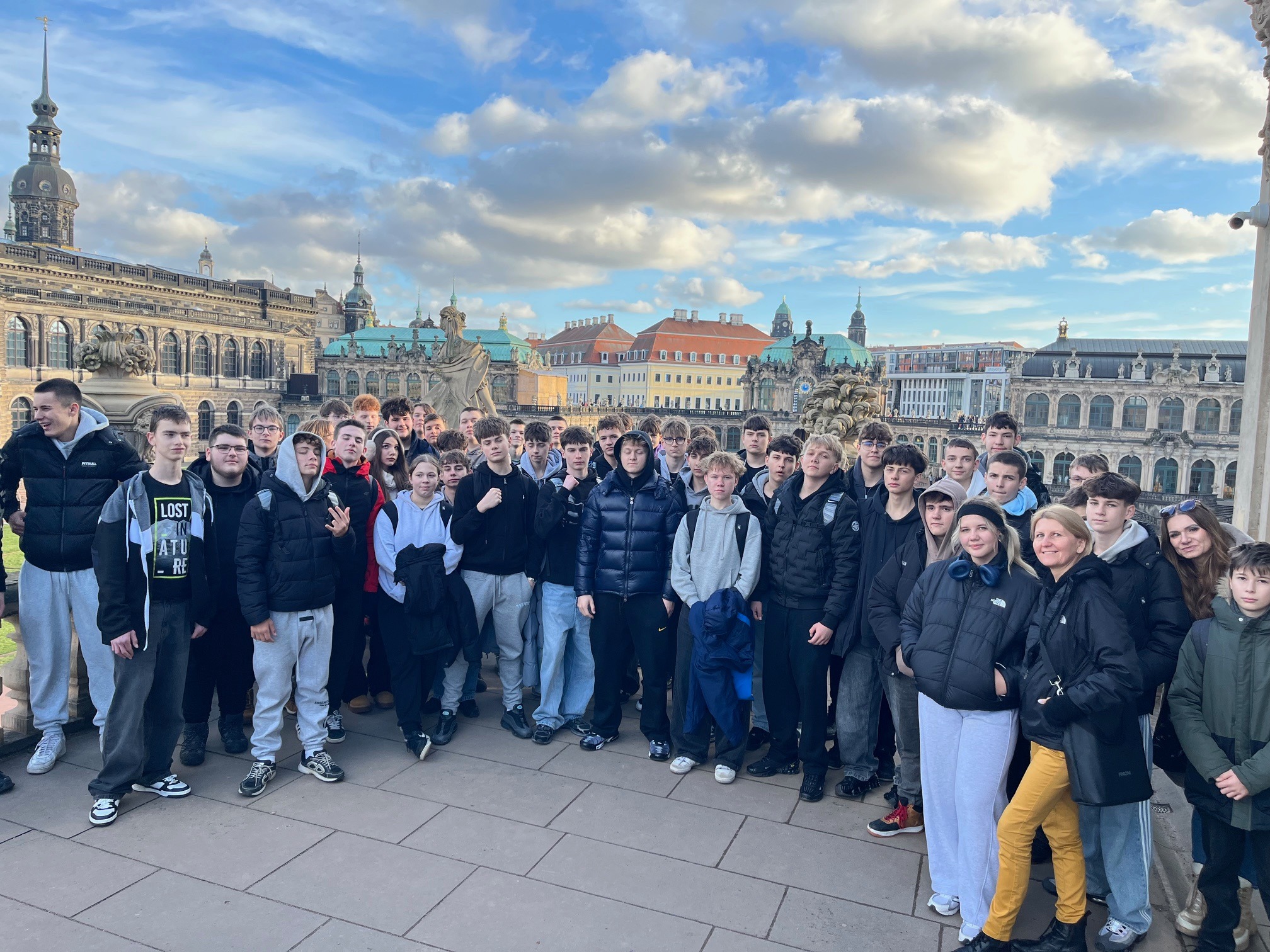 591. Jarmark Bożonarodzeniowy w Dreźnie &ndash; przedświąteczna podr&oacute;ż klas pierwszych, Zesp&oacute;ł Szk&oacute;ł Politechnicznych w Głogowie