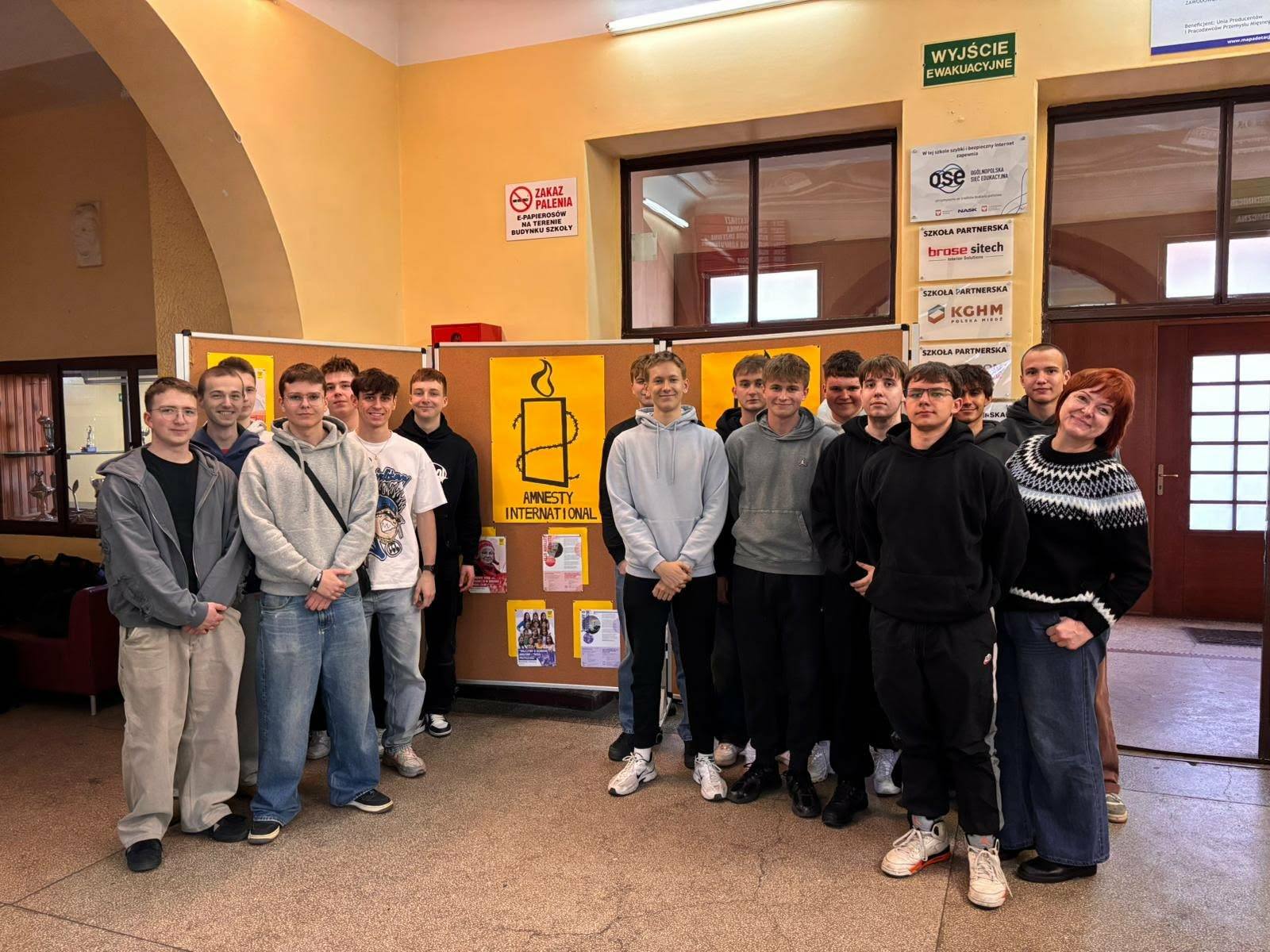 Razem o sprawiedliwość: Maraton Pisania List&oacute;w za nami, Zesp&oacute;ł Szk&oacute;ł Politechnicznych w Głogowie