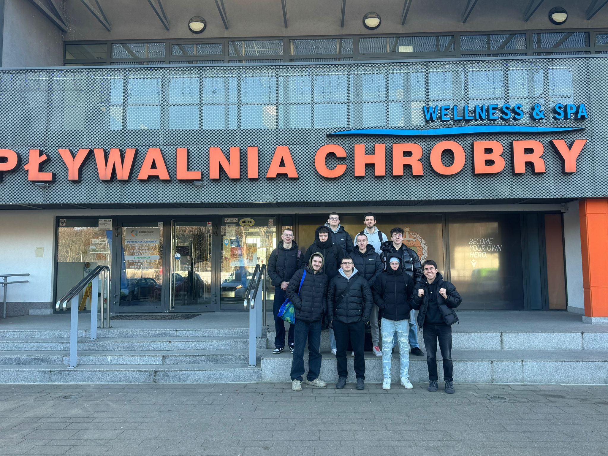 Klasa 5c na zajęciach W-F w wodzie!, Zesp&oacute;ł Szk&oacute;ł Politechnicznych w Głogowie