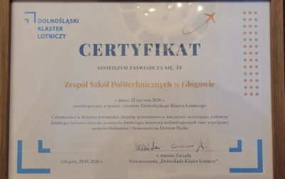 Zesp&oacute;ł Szk&oacute;ł Politechnicznych w Głogowie, Zesp&oacute;ł Szk&oacute;ł Politechnicznych w Głogowie