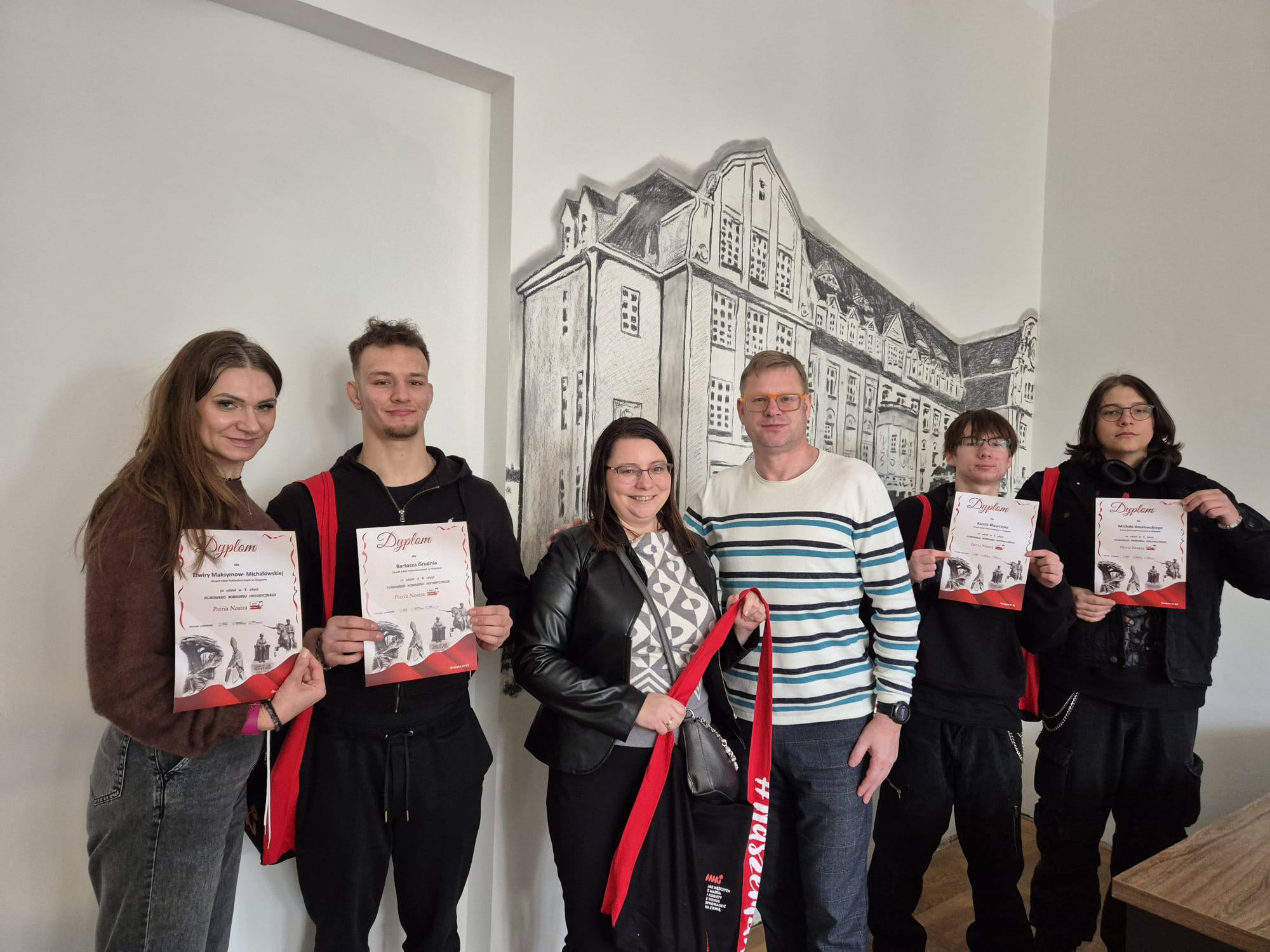 Sukces uczni&oacute;w ZSP w konkursie filmowym &bdquo;Patria Nostra&rdquo;, Zesp&oacute;ł Szk&oacute;ł Politechnicznych w Głogowie