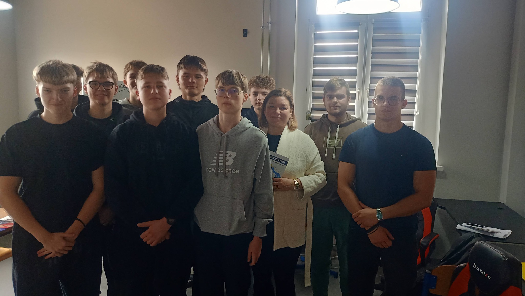 Spotkanie z Powiatowym Rzecznikiem Praw Konsumenta., Zesp&oacute;ł Szk&oacute;ł Politechnicznych w Głogowie