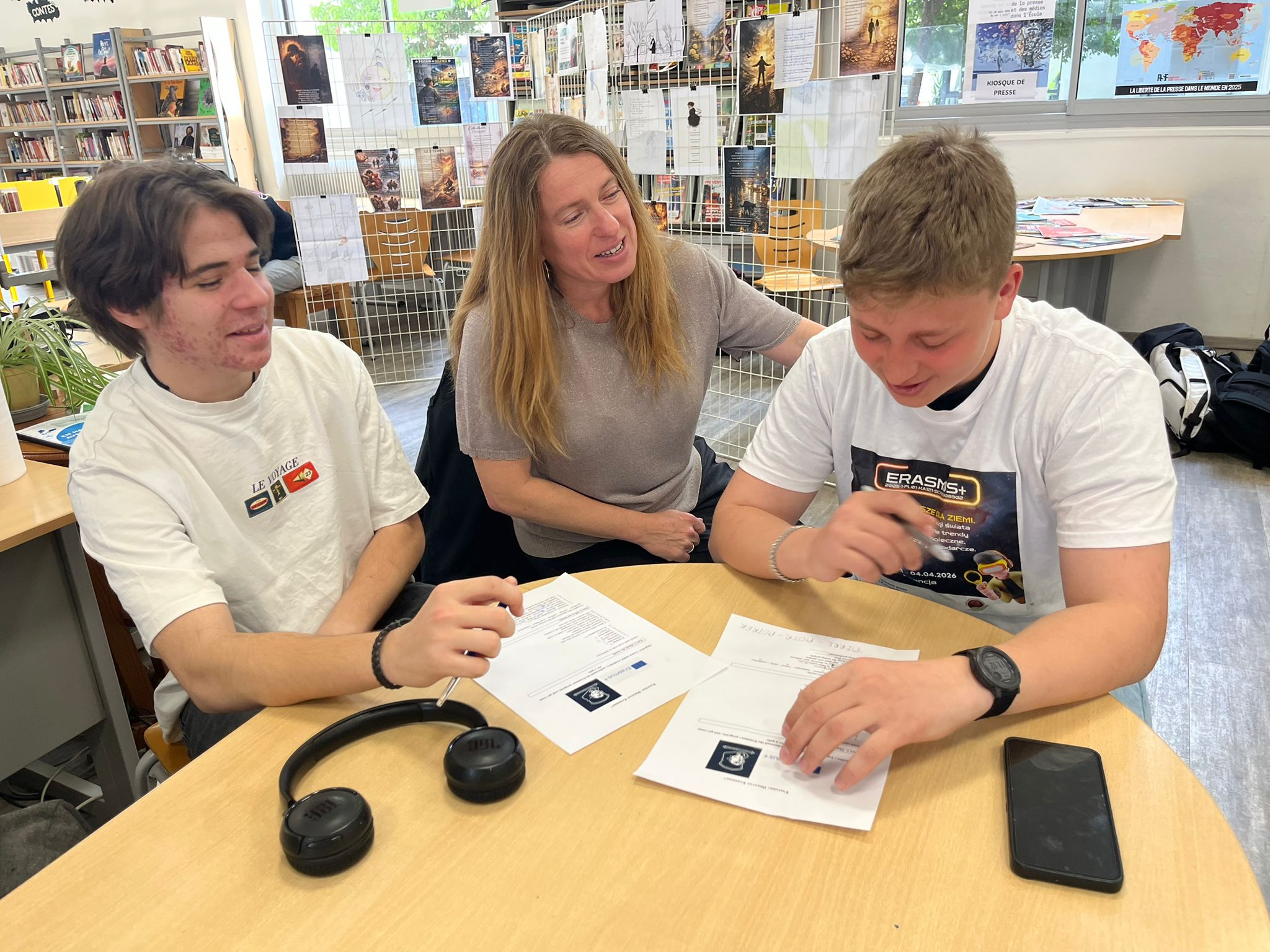 Podsumowanie mobilności uczni&oacute;w naszej szkoły do Francji w ramach Erasmus+, Zesp&oacute;ł Szk&oacute;ł Politechnicznych w Głogowie