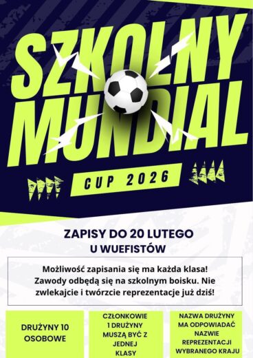 OFICJALNE ZAKOŃCZENIE MUNDIALU SZKOLNEGO 2026!, Zespół Szkół Politechnicznych w Głogowie