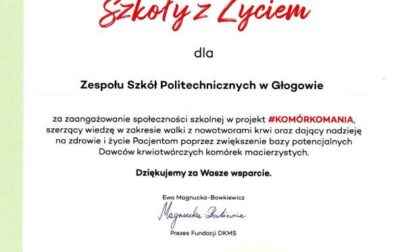 Zesp&oacute;ł Szk&oacute;ł Politechnicznych w Głogowie, Zesp&oacute;ł Szk&oacute;ł Politechnicznych w Głogowie