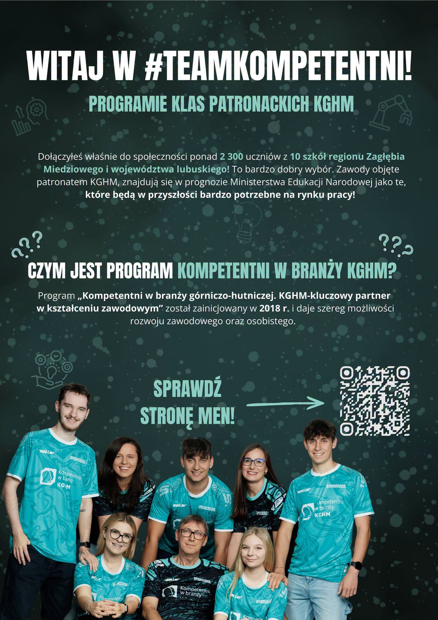 WITAMY W #TEAMKOMPETENTNI! ￼, Zesp&oacute;ł Szk&oacute;ł Politechnicznych w Głogowie