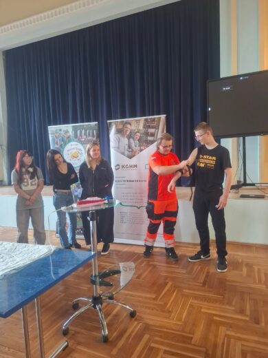 Warsztaty pierwszej pomocy, Zesp&oacute;ł Szk&oacute;ł Politechnicznych w Głogowie