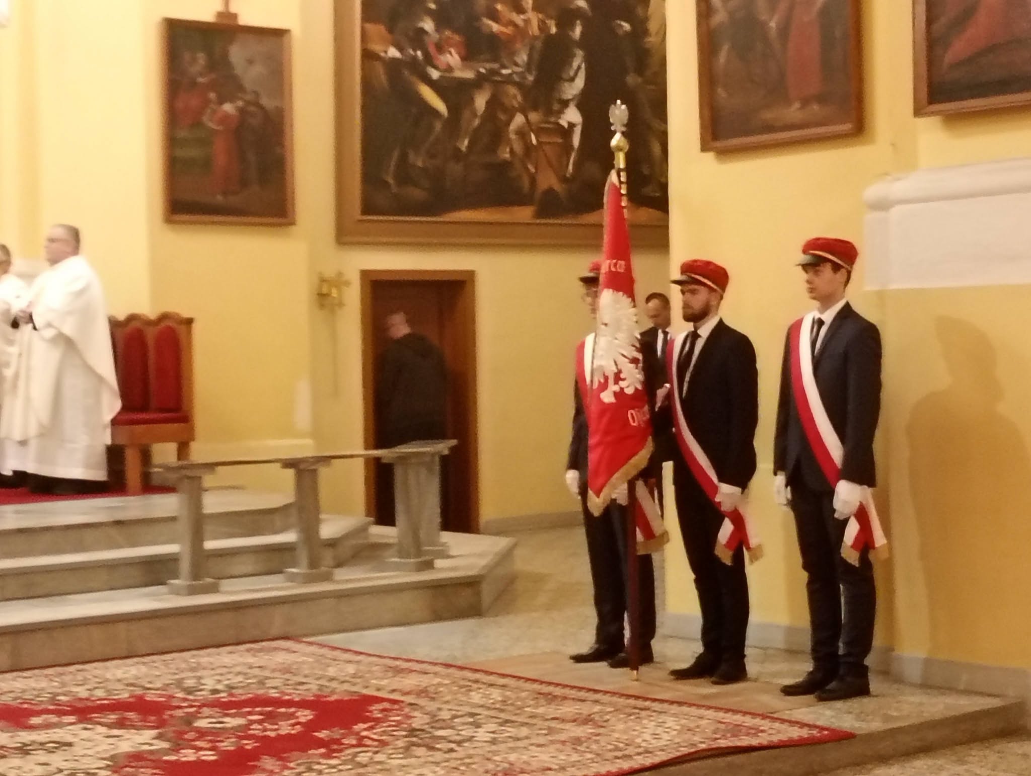 Msza z okazji 80 lecia szkoły, Zesp&oacute;ł Szk&oacute;ł Politechnicznych w Głogowie